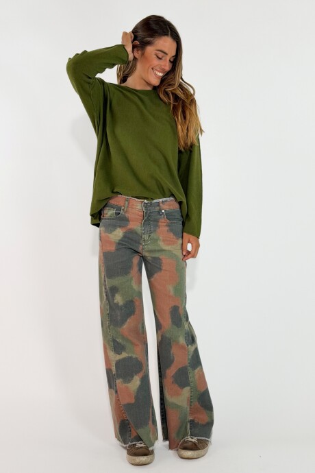 PANTALON OPALO Verde