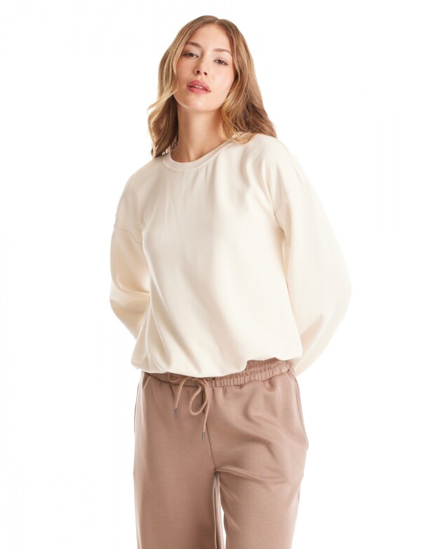 Buzo Modal Comfy BEIGE CLARO
