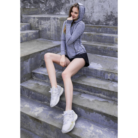 Conjunto Deportivo Dama X5 Top Calza Short Campera Vst006009-l