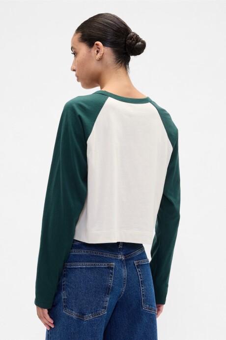 Remera Logo Gap Mujer Deep Hunter 505