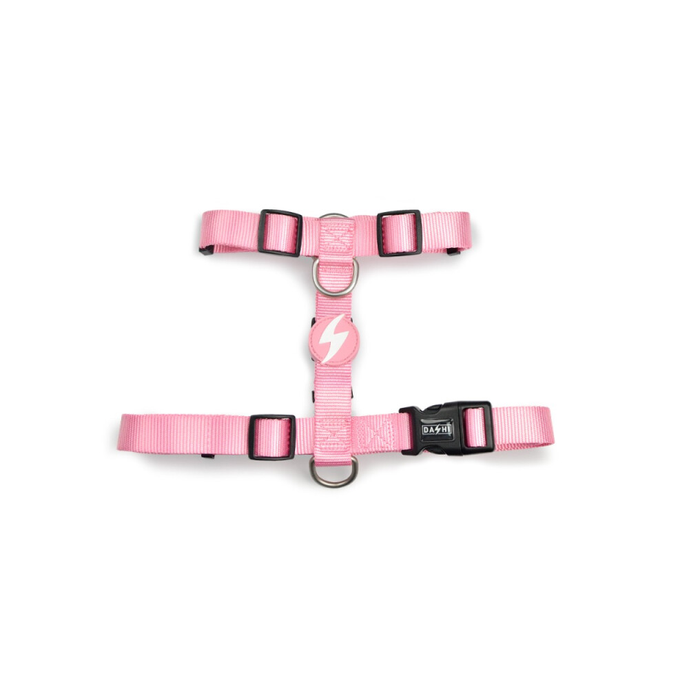 DASHI SOLID BABY PINK BACK HARNESS SMALL DASHI SOLID BABY PINK BACK HARNESS SMALL