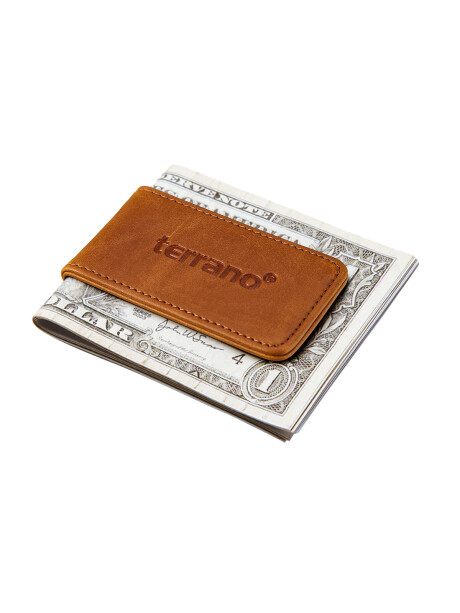 Money Clip Marron
