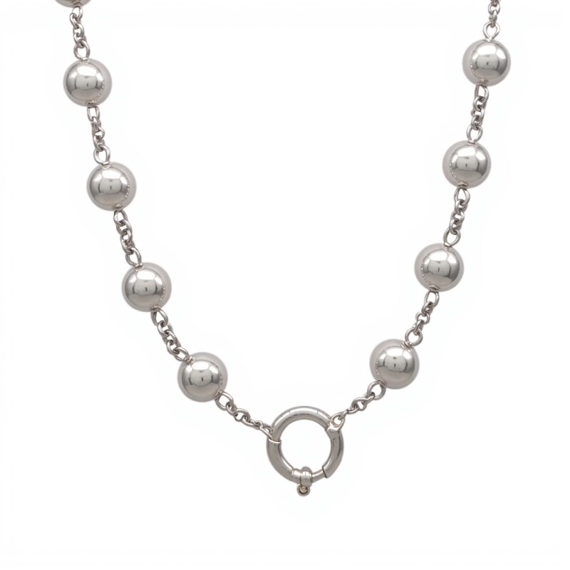 Cadena Bolitas-Plata 925-Sin Piedra-CD3150 sinpiedra