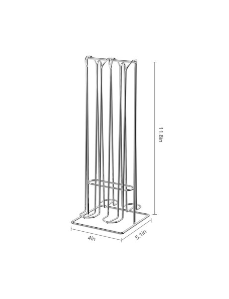 SOPORTE P/CAPSULAS NESPRESSO METAL 10X13X30CM SOPORTE P/CAPSULAS NESPRESSO METAL 10X13X30CM