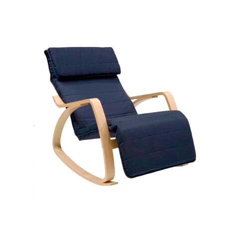 Mecedora Rocker Sistema Flex Relax Azul