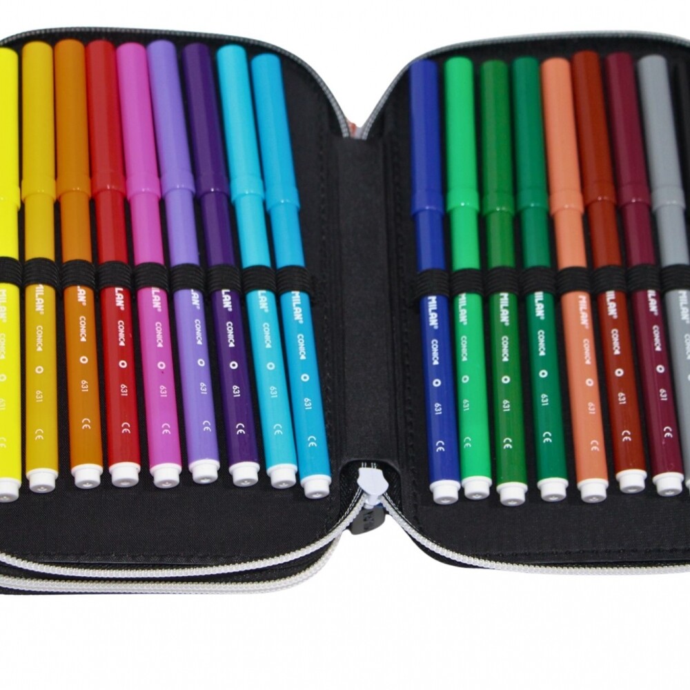 CARTUCHERA MILAN 2 PISOS COMPLETA DE UTILES ALIENS TOWER CARTUCHERA MILAN 2 PISOS COMPLETA DE UTILES ALIENS TOWER