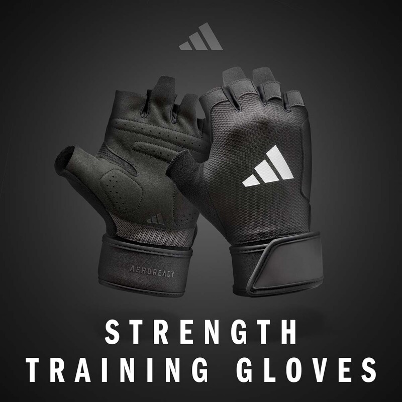 Guantes de entrenamiento de fuerza adidas Negro