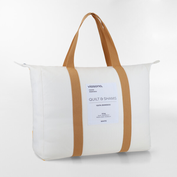 CUBRECAMA BAMBULINO BLANCO - KING