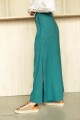 PANTALON WIDE DESFLECADO Azul