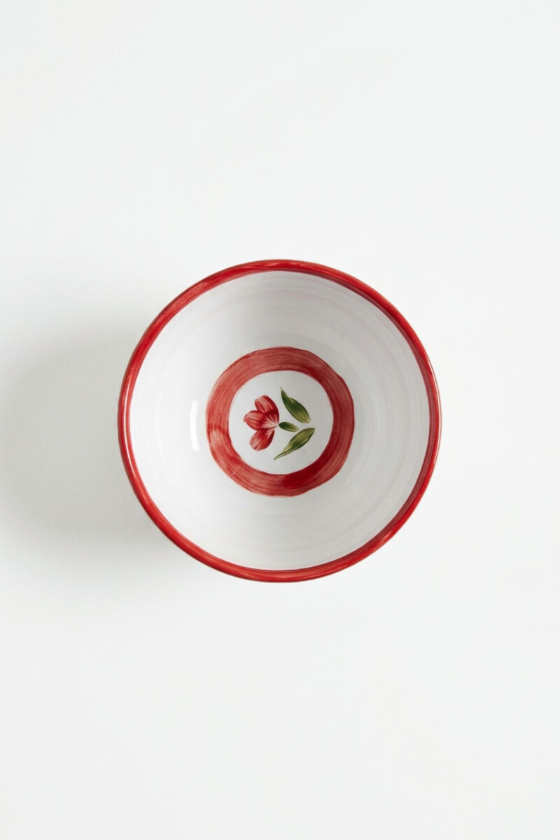 Bowl vichy silvestre rojo