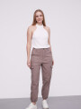 Pantalon Kalafe Taupe / Mink / Vison