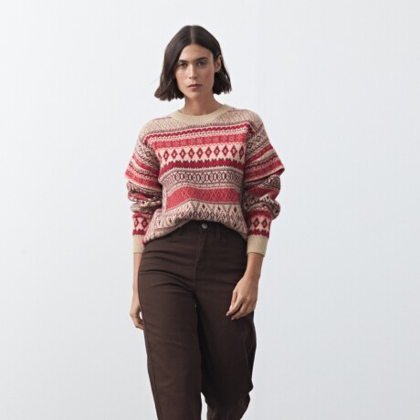 SWEATER<br /> HUANCAYO Beige Melange