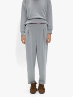 Pantalón Con Cintura Elástica Tacto Suave gris