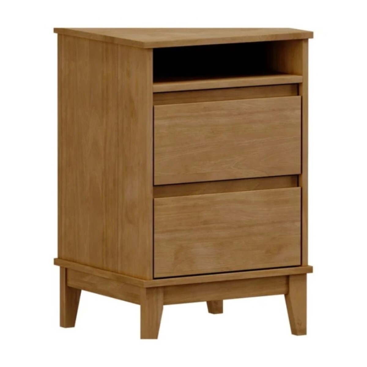 Mesa De Luz 2 Cajones Prata Freijo 2800fn 