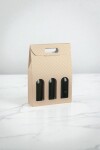 Caja c/ventana 3 botellas 27x9x38,5 - 37544 - MATELASSE NUDO Caja c/ventana 3 botellas 27x9x38,5 - 37544 - MATELASSE NUDO