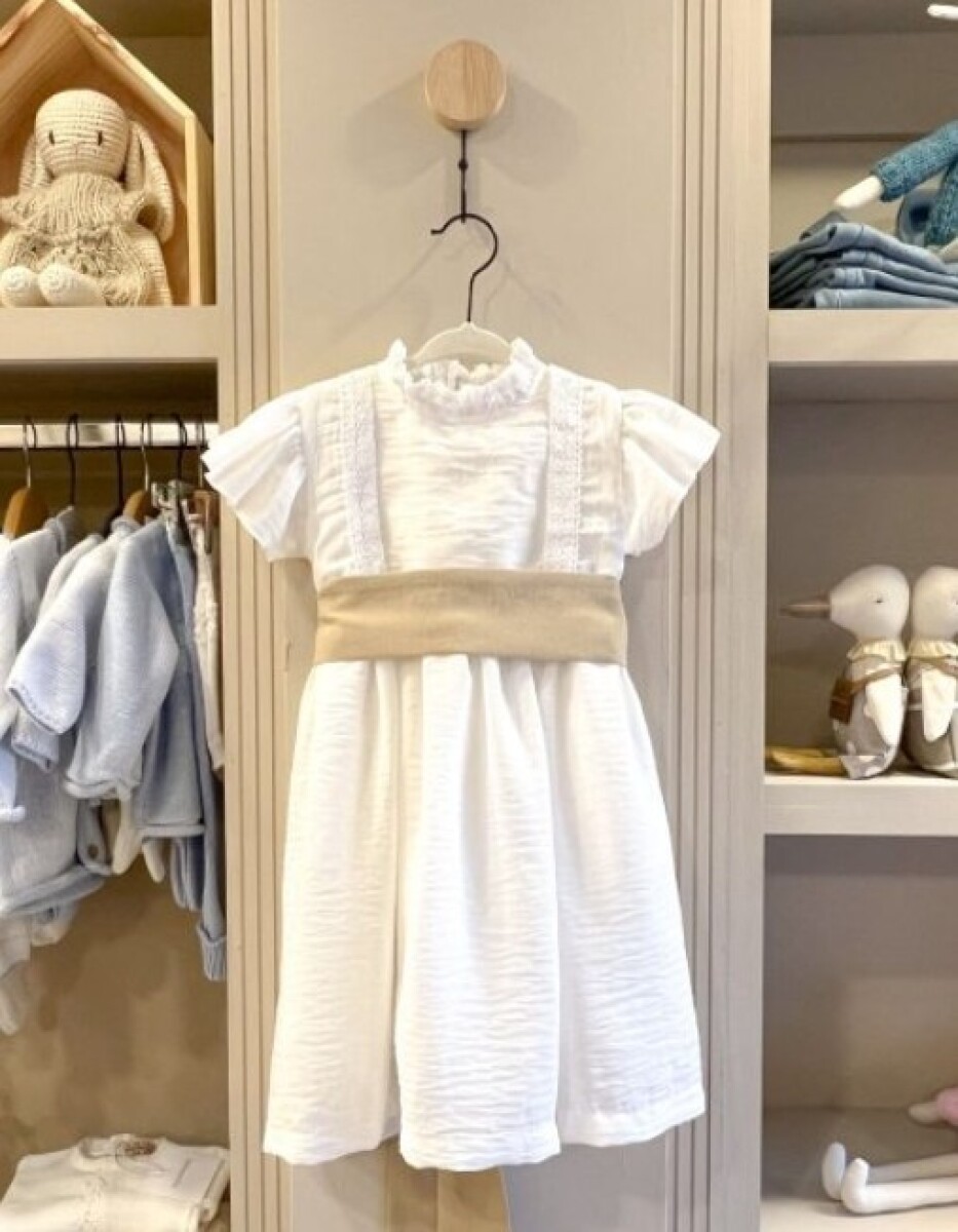Vestido Cande Blanco 