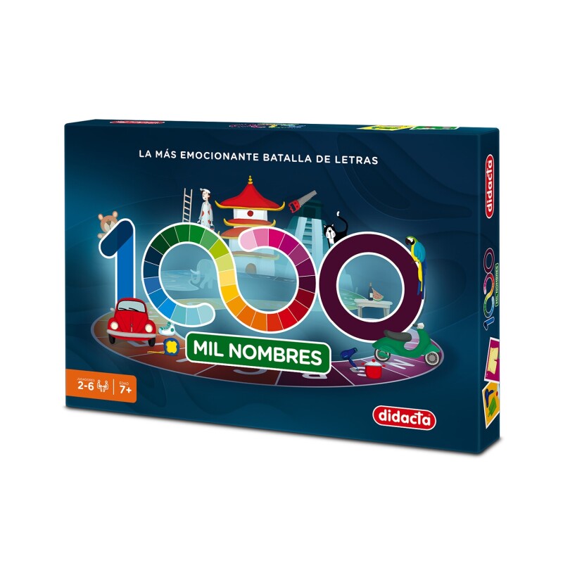 Juego de mesa 1000 Nombres Batalla De Letras Didacta Juego de mesa 1000 Nombres Batalla De Letras Didacta