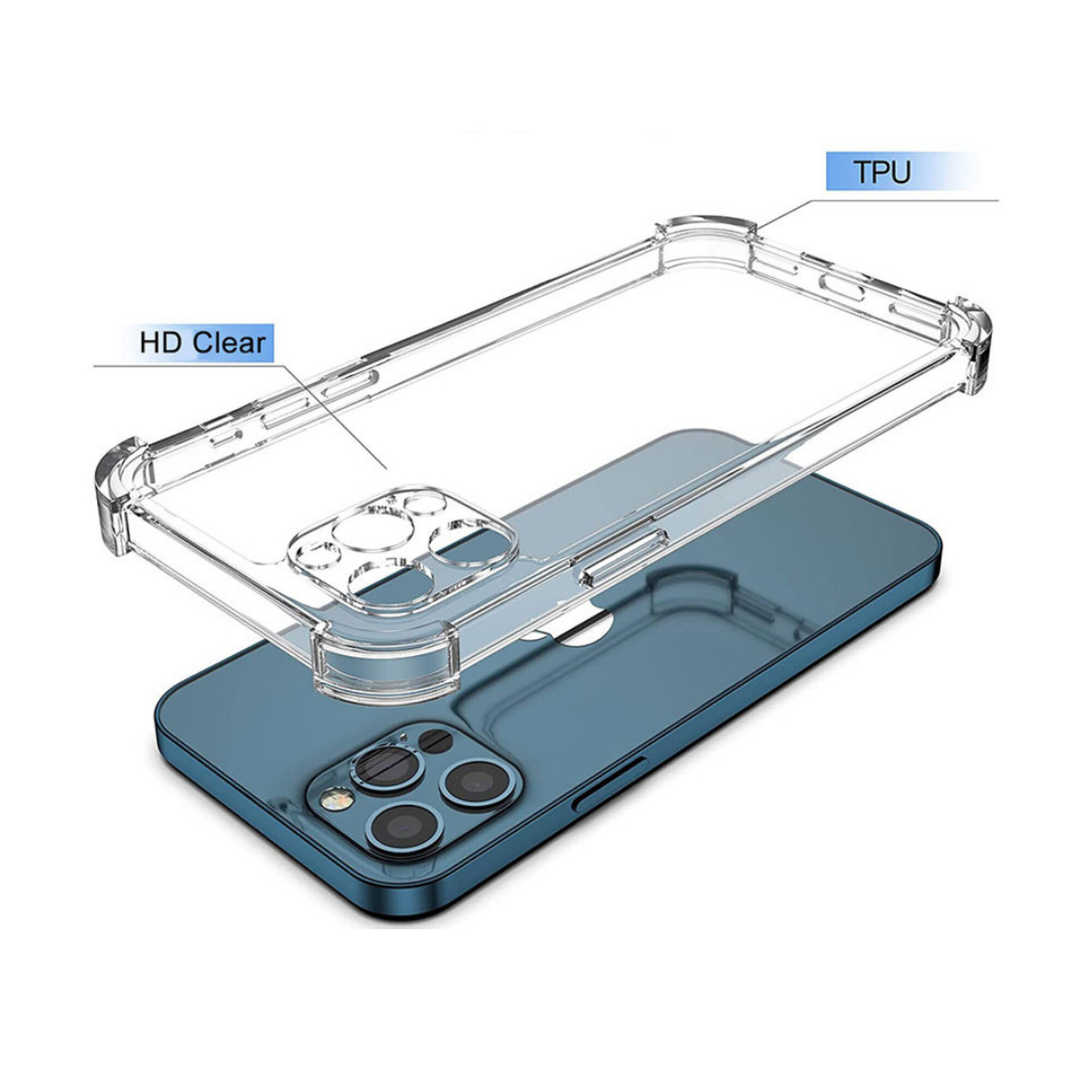 Funda Para iPhone 14 Y 14 Pro 14 Max 14 Plus Protector Case - Modelo 14  Plus — Una Ganga