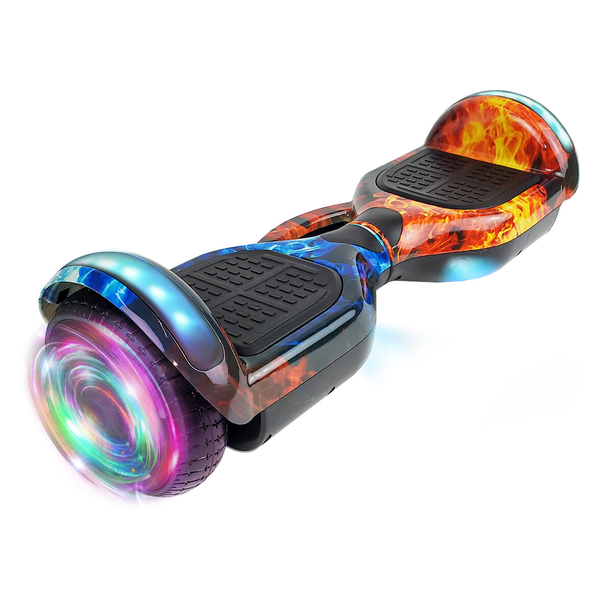 Skate Eléctrico Hoverboard 6.5" - AZUL/ROJO 