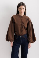 Camisa Merea Chocolate