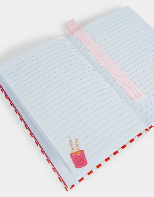 Anotadores Cuadernos y Memos Cuaderno A5 Korean Food - Combinacion Multicolor