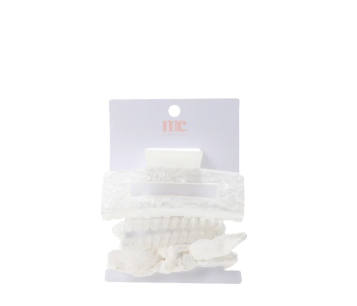 Broche de pelo pack x3 Nude