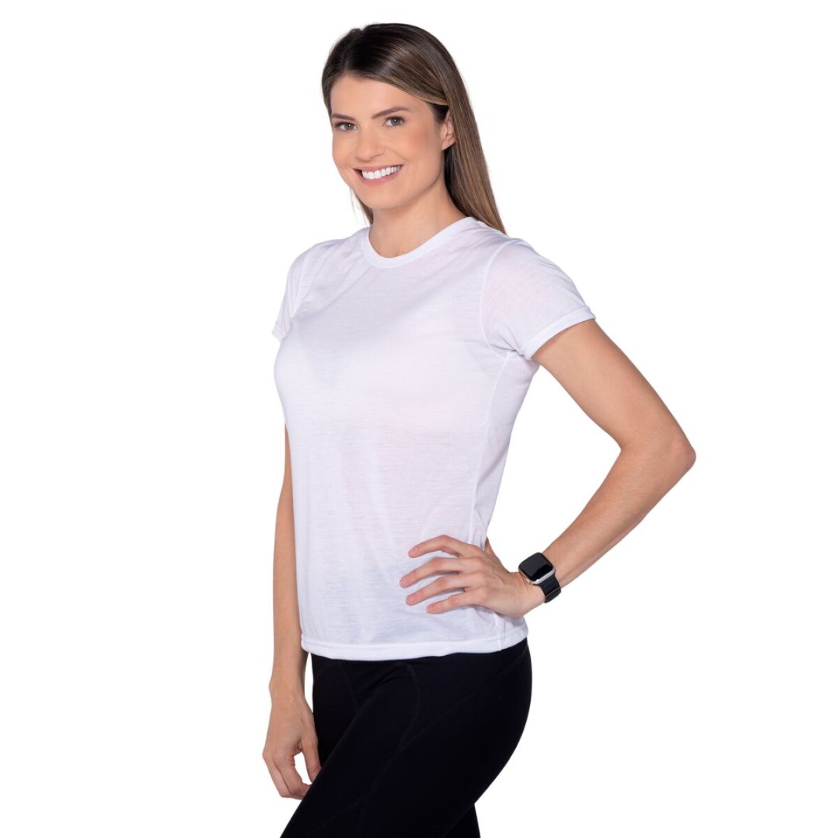 Camiseta a la base sublimable dama 