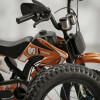 Bicicleta Estilo Motocross con Roncador Rodado 16" NARANJA