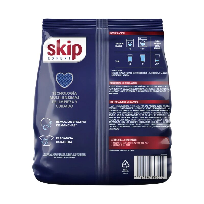 SKIP BIOENZIMAS 2.5KG Skip Bioenzimas 2.5kg