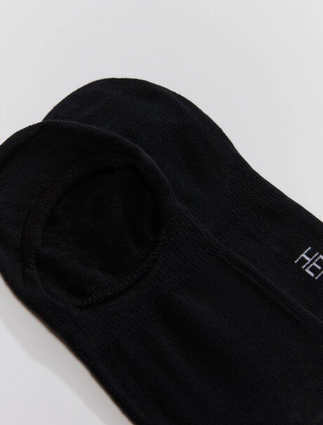 KIT CON 3 PARES DE MEDIAS TIPO SOQUETES UNISSEX NEGRO