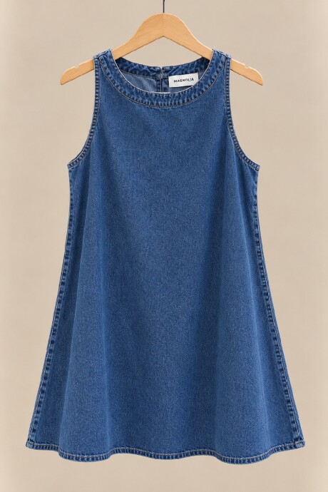 Vestido Veri Denim Azul