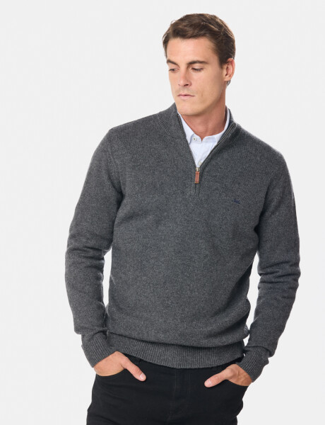 BUZO DE LANA DE ABRIGO Gris