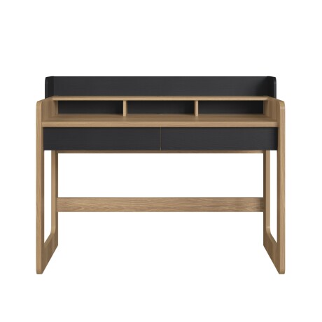 Escritorio Flexus 128 Negro y Madera