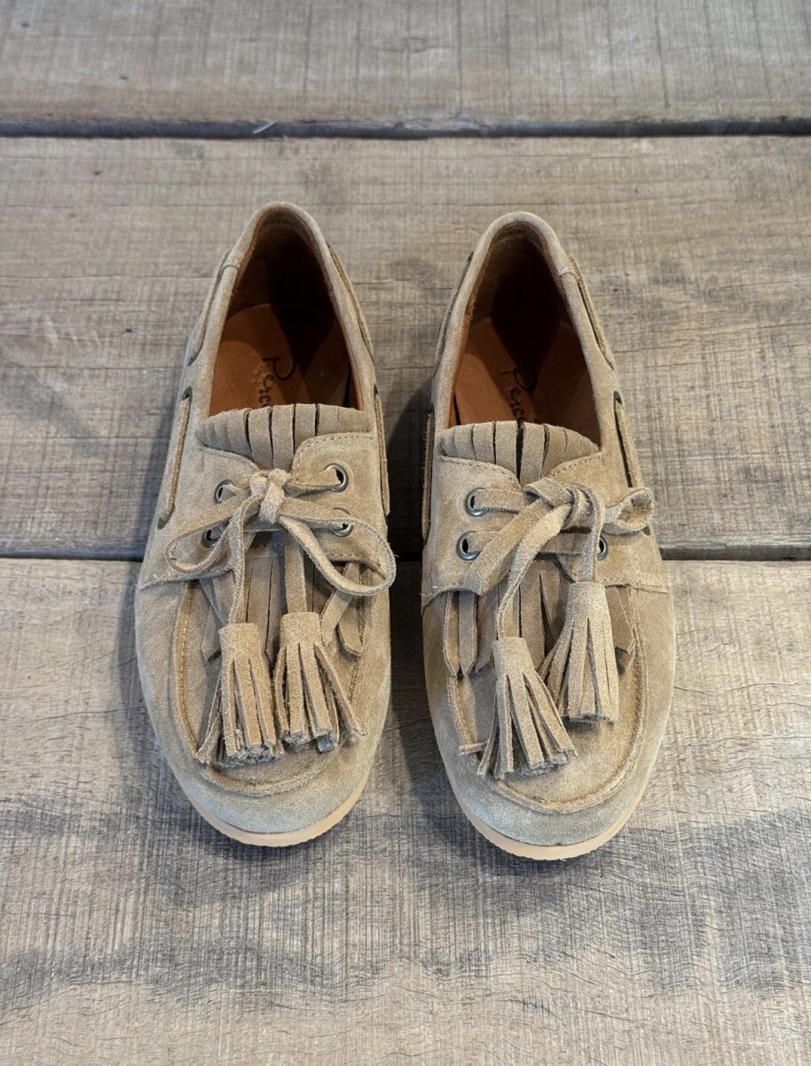 Mocasín Náutico Camel 