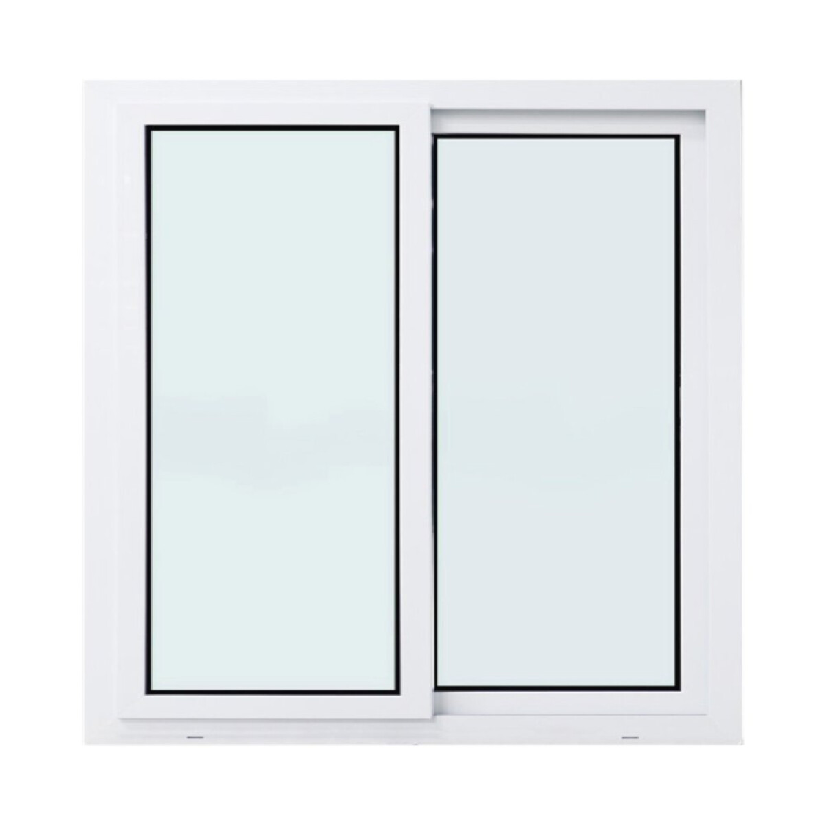 Ventana de PVC Blanco 120 X 100 Cm Corrediza Premium 