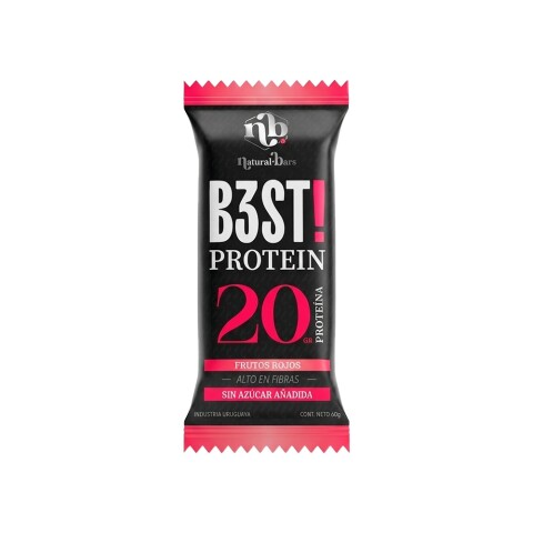 Barra proteina B3st frutos rojos Barra Prot B3st Frutos Rojos