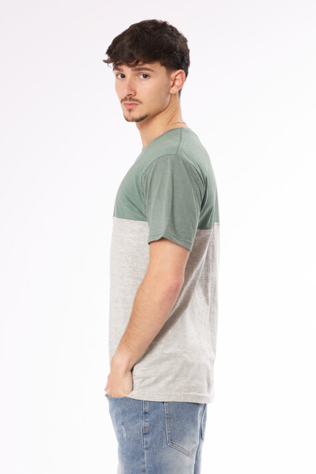 T-SHIRT VINCI RUSTY Verde Oscuro