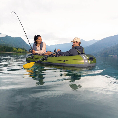 Bote Intex Gomón Inflable 2 Personas Remo Inflador 2