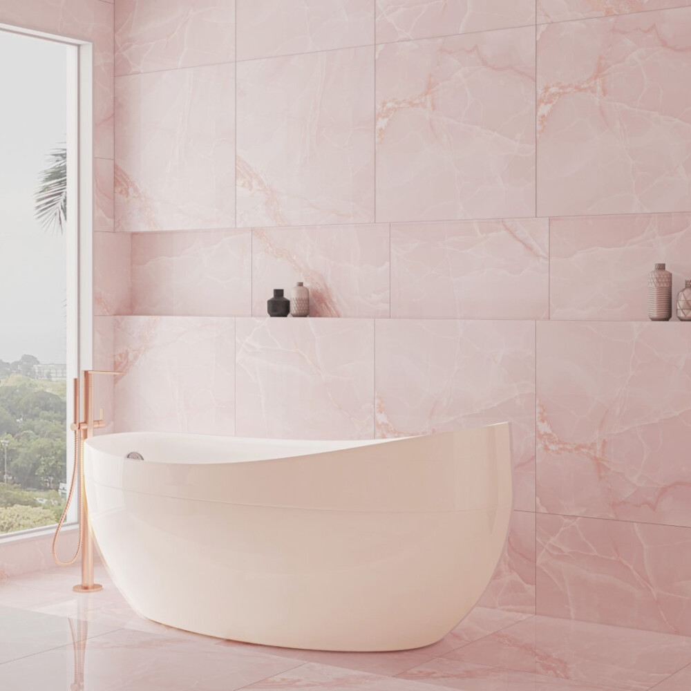PORCELANATO ONIX PINK 75X75 CM Porcelanato Onix Pink 75x75 Cm