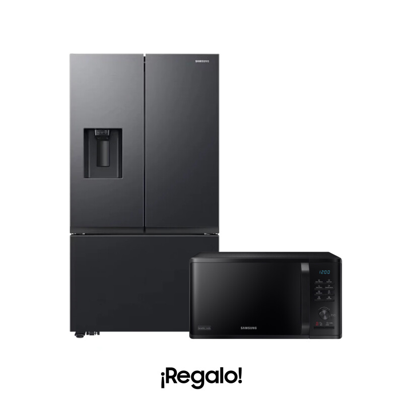 Heladera Samsung 690 L French Door RF32CG5410B1 + Microondas MS23 de regalo Heladera Samsung 690 L French Door RF32CG5410B1 + Microondas MS23 de regalo