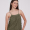 Musculosa Nikel Verde Oliva Oscuro