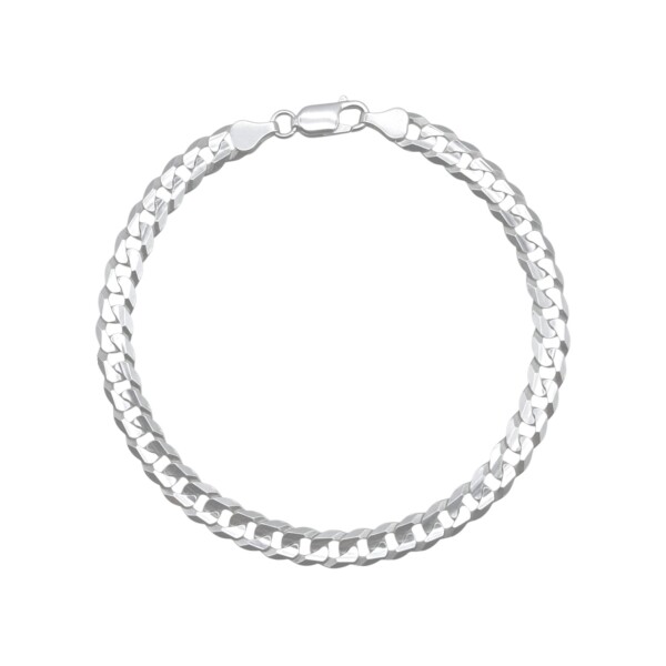 Pulsera cubana - Plata 925 - Sin piedra - PU3842 sinpiedra