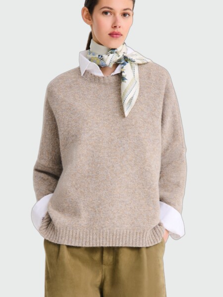 LONGCHAMP - PAÑUELO DE SEDA FORET 90x90 CM M64