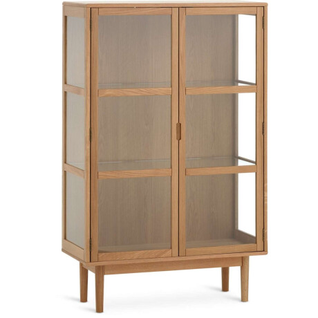 Vitrina Vesterby Baja 2 Puertas Roble Natural