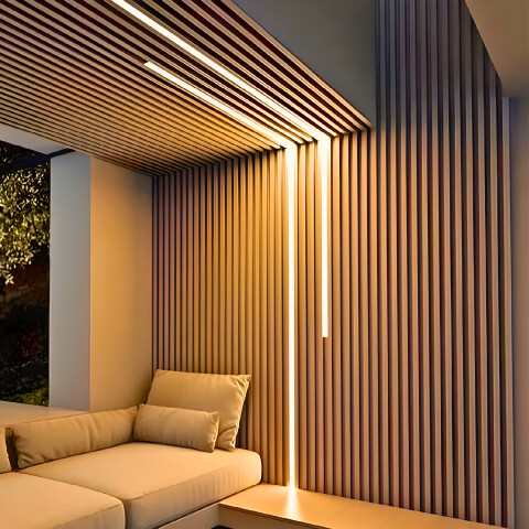 Repuesto Barra LED para Panel WPC 100 cm Encastrable Cálida