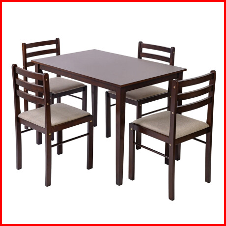 Juego De Comedor Marsella 4 Sillas Almendra Juego De Comedor Marsella 4 Sillas Almendra