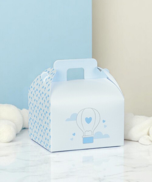Caja valija baloon 16x14x10 cm. - BALLOON AZZURRO Caja valija baloon 16x14x10 cm. - BALLOON AZZURRO