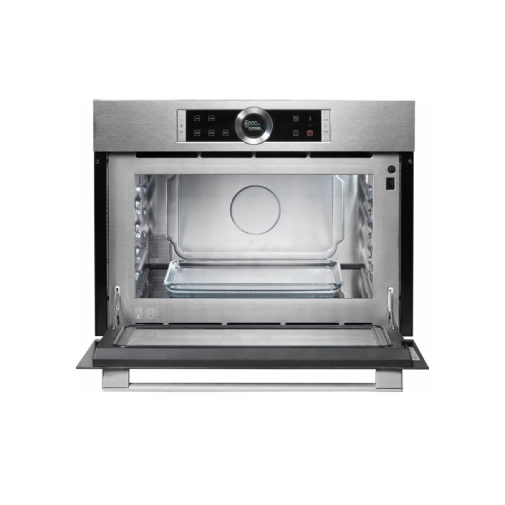Microondas de empotrar Bosch CFA634GS1 Gourmet 36 acero inoxidable