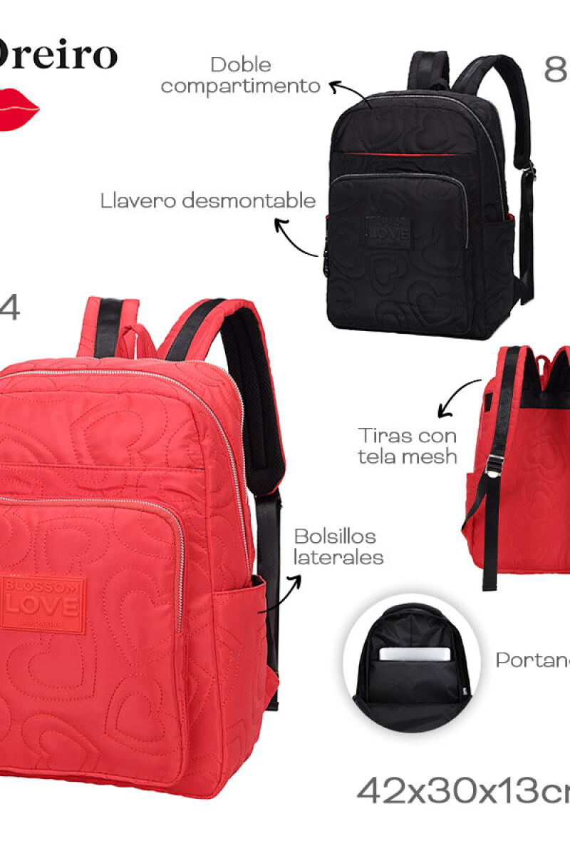 Mochila Las Oreiro Negro