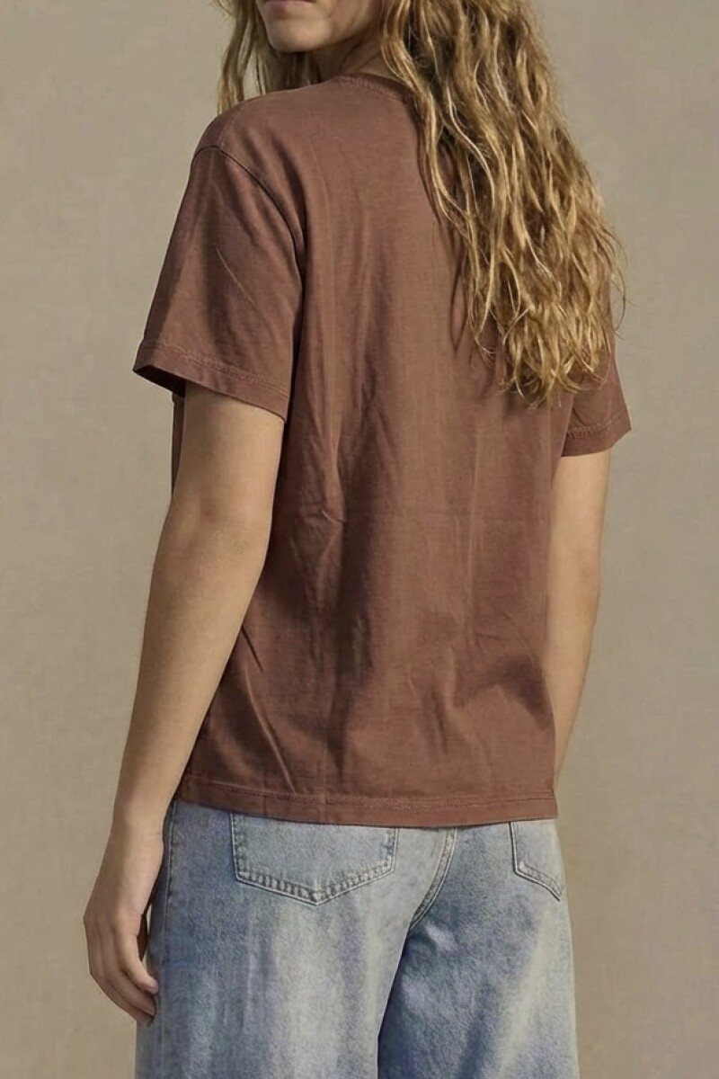 Remera Algodón Lavado Vison